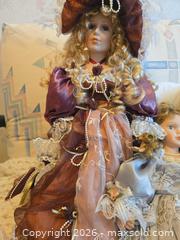 MaxSold Auction: Lot of 4 Porcelain Dolls, 12–24 in, Victorian Style - Calgary (Alberta, Canada) PARTNER MANAGED Downsizing Online Auction - Huntcroft Way Northeast