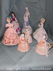 MaxSold Auction: Porcelain Victorian/Regency Ladies Figurines & Collectible Bell (4-6) - Calgary (Alberta, Canada) PARTNER MANAGED Downsizing Online Auction - Huntcroft Way Northeast