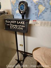 MaxSold Auction: Rockey Lake Hand-Painted Floor-Standing Decorative Sign - Calgary (Alberta, Canada) PARTNER MANAGED Downsizing Online Auction - Huntcroft Way Northeast