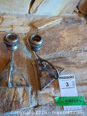 MaxSold Auction: Sterling Silver Art Deco Triangular Candle Holders, Pair - Central Saanich (British Columbia, Canada) PARTNER MANAGED Moving Online Auction - Cultra Avenue