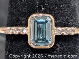 MaxSold Auction: 10K(1.5g)Lab Diamond(1.10.06ct)Ring - Toronto (Ontario, Canada) PARTNER MANAGED Downsizing Online Auction - Yonge Street