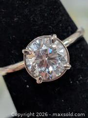MaxSold Auction: 10K(1.6g)Lab Diamond(1.54ct)Ring - Toronto (Ontario, Canada) PARTNER MANAGED Downsizing Online Auction - Yonge Street