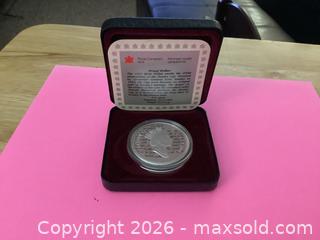MaxSold Auction: 1993 Canadian Sterling Silver Dollar - Ajax (Ontario, Canada) SELLER MANAGED Reseller Online Auction - Pickering Beach Road