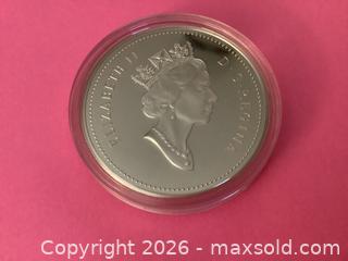 MaxSold Auction: 1993 Canadian Sterling Silver Dollar - Ajax (Ontario, Canada) SELLER MANAGED Reseller Online Auction - Pickering Beach Road