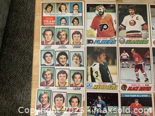 MaxSold Auction: 400+ 1977 O Pee Chee Hockey Cards - Ajax (Ontario, Canada) SELLER MANAGED Reseller Online Auction - Pickering Beach Road