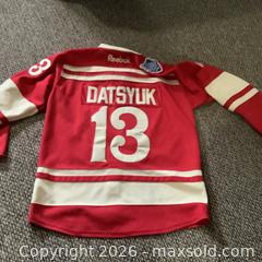 MaxSold Auction: Detroit Red Wings Pavel Datsyuk Reebok’s NHL Jersey - Ajax (Ontario, Canada) SELLER MANAGED Reseller Online Auction - Pickering Beach Road