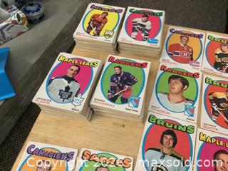 MaxSold Auction: Lot of 260+ (O Pee Chee) 1971/1972 Hockey Cards - Ajax (Ontario, Canada) SELLER MANAGED Reseller Online Auction - Pickering Beach Road