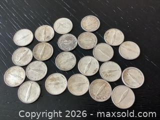 MaxSold Auction: Twenty-Two (23) Canadian 1967 Dimes - Ajax (Ontario, Canada) SELLER MANAGED Reseller Online Auction - Pickering Beach Road