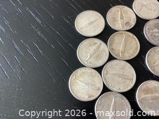 MaxSold Auction: Twenty-Two (23) Canadian 1967 Dimes - Ajax (Ontario, Canada) SELLER MANAGED Reseller Online Auction - Pickering Beach Road