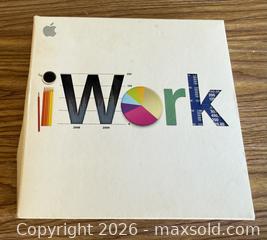 MaxSold Auction: Apple MB942Z/A iWORK RETAIL V9.0.3 Install DVD - Los Altos (California, USA) SELLER MANAGED Estate Sale Online Auction - Holt Avenue