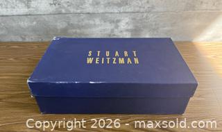 MaxSold Auction: STUART WEITZMAN SURROUND BLACK ULTRASUEDE Pumps Heels Shoes - Los Altos (California, USA) SELLER MANAGED Estate Sale Online Auction - Holt Avenue
