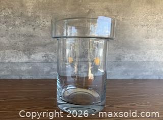 MaxSold Auction: Vintage Blown Clear Glass 2 Pc. Champagne / Wine Cooler with Removable Collar - Los Altos (California, USA) SELLER MANAGED Estate Sale Online Auction - Holt Avenue