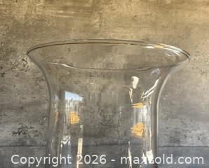 MaxSold Auction: Vintage Flared Rim Glass Cylinder Vase - Los Altos (California, USA) SELLER MANAGED Estate Sale Online Auction - Holt Avenue
