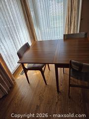 MaxSold Auction: Scandanavian Teak Dining Room Table and Chairs. - Oakville (Ontario, Canada) SELLER MANAGED Estate Sale Online Auction - Falgarwood Drive