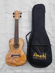 MaxSold Auction: 2x Ukuleles – Molakai MD-A251 & Vergreen S-211N – Beginner / Kids Acoustic Set - Toronto (Ontario, Canada) SELLER MANAGED Downsizing Online Auction - Valecrest Drive