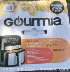 MaxSold Auction: Gourmia 6.7 L (7 QT) Digital Air Fryer — Stainless Steel/Black - Toronto (Ontario, Canada) SELLER MANAGED Downsizing Online Auction - Valecrest Drive