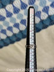 MaxSold Auction: 18K White Gold Princess Cut Diamond Solitaire Ring 1.71ct G-H I1 - Hamilton (Ontario, Canada) SELLER MANAGED Estate Sale Online Auction - Gertrude Street