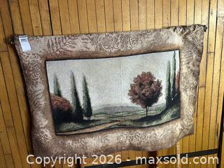 MaxSold Auction: Tapestry With Metal Pole - Hamilton (Ontario, Canada) SELLER MANAGED Estate Sale Online Auction - Gertrude Street