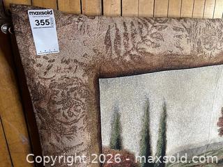 MaxSold Auction: Tapestry With Metal Pole - Hamilton (Ontario, Canada) SELLER MANAGED Estate Sale Online Auction - Gertrude Street