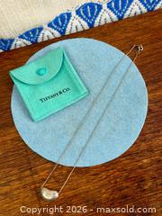 MaxSold Auction: TIFFANY & Co. - Elsa Peretti 'Bean' Pendant Necklace - Sterling Silver - Hamilton (Ontario, Canada) SELLER MANAGED Estate Sale Online Auction - Gertrude Street