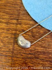 MaxSold Auction: TIFFANY & Co. - Elsa Peretti 'Bean' Pendant Necklace - Sterling Silver - Hamilton (Ontario, Canada) SELLER MANAGED Estate Sale Online Auction - Gertrude Street