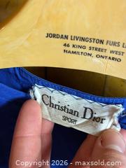 MaxSold Auction: Vintage CHRISTIAN DIOR Sport Mini Dress - Hamilton (Ontario, Canada) SELLER MANAGED Estate Sale Online Auction - Gertrude Street