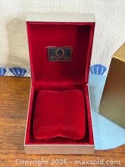 MaxSold Auction: Vintage OMEGA Seamaster/Geneve Watch Box + Outer Box - Hamilton (Ontario, Canada) SELLER MANAGED Estate Sale Online Auction - Gertrude Street