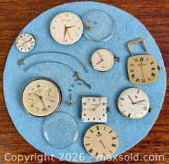 MaxSold Auction: Vintage SWISS Watch Movements - BREITLING, IWC, Longines + - Hamilton (Ontario, Canada) SELLER MANAGED Estate Sale Online Auction - Gertrude Street