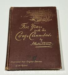 MaxSold Auction: 1890 Five Years with the Congo Cannibals Book by Herbert Ward - Burlington (Ontario, Canada) SELLER MANAGED Estate Sale Online Auction - Fairview Street (STORAGE)
