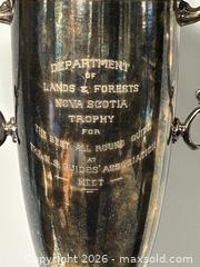 MaxSold Auction: 1935-55 Dept Lands & Forests in Nova Scotia Best All-Round Guide 28" Tall Trophy - Burlington (Ontario, Canada) SELLER MANAGED Estate Sale Online Auction - Fairview Street (STORAGE)