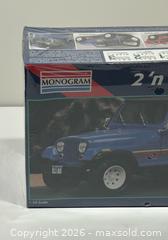 MaxSold Auction: 1995 Monogram Models 2'N1 Jeep CJ-7 Kit 1:24 Brand New Sealed - Burlington (Ontario, Canada) SELLER MANAGED Estate Sale Online Auction - Fairview Street (STORAGE)