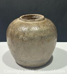MaxSold Auction: Antique 1800s Glazed Stoneware Ginger Jar - Burlington (Ontario, Canada) SELLER MANAGED Estate Sale Online Auction - Fairview Street (STORAGE)