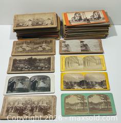 MaxSold Auction: Collection Of 100+ Antique Stereoview Cards - Burlington (Ontario, Canada) SELLER MANAGED Estate Sale Online Auction - Fairview Street (STORAGE)