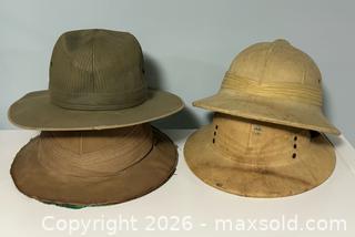 MaxSold Auction: Collection of Pith/ Safari Helmets X 4  - Burlington (Ontario, Canada) SELLER MANAGED Estate Sale Online Auction - Fairview Street (STORAGE)