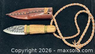 MaxSold Auction: Condor Otzi Small Fixed Blade with Leather Sheath  - Burlington (Ontario, Canada) SELLER MANAGED Estate Sale Online Auction - Fairview Street (STORAGE)