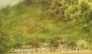 MaxSold Auction: Ernest Sawford-Dye (1863-1965) Framed Watercolour Painting Drummond House Kerr Lake Ontario - Burlington (Ontario, Canada) SELLER MANAGED Estate Sale Online Auction - Fairview Street (STORAGE)