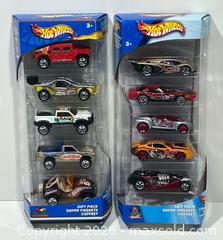 MaxSold Auction: Hot Wheels 5 Pack Gift Sets Die-Cast Cars x 1 and Trucks x 1 Mint in Box (MIB) - Burlington (Ontario, Canada) SELLER MANAGED Estate Sale Online Auction - Fairview Street (STORAGE)
