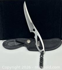 MaxSold Auction: Hunters Buck 136 Paklite Boning Blade in Orig Pouch - Burlington (Ontario, Canada) SELLER MANAGED Estate Sale Online Auction - Fairview Street (STORAGE)