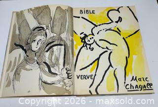 MaxSold Auction: Illustrations For The Bible by MARK CHAGALL 1956 First Edition Art Book - Burlington (Ontario, Canada) SELLER MANAGED Estate Sale Online Auction - Fairview Street (STORAGE)