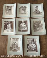 MaxSold Auction: Large Antique Albumen Photographs of Roman Architecture x 8(a) - Burlington (Ontario, Canada) SELLER MANAGED Estate Sale Online Auction - Fairview Street (STORAGE)