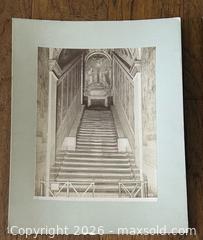 MaxSold Auction: Large Antique Albumen Photographs of Roman Architecture x 8(a) - Burlington (Ontario, Canada) SELLER MANAGED Estate Sale Online Auction - Fairview Street (STORAGE)