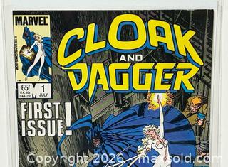 MaxSold Auction: Marvel Cloak and Dagger #1 Comic - Burlington (Ontario, Canada) SELLER MANAGED Estate Sale Online Auction - Fairview Street (STORAGE)