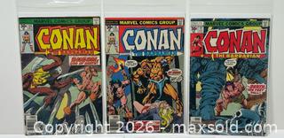 MaxSold Auction: Marvel Conan The Barbarian Comics X 5 - Burlington (Ontario, Canada) SELLER MANAGED Estate Sale Online Auction - Fairview Street (STORAGE)
