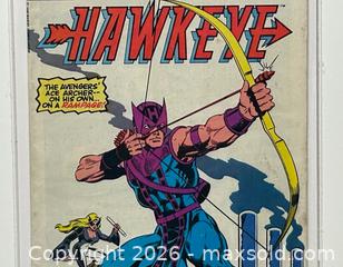 MaxSold Auction: Marvel Hawkeye #1 Comic - Burlington (Ontario, Canada) SELLER MANAGED Estate Sale Online Auction - Fairview Street (STORAGE)