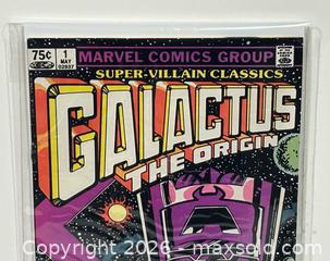 MaxSold Auction: Marvel Super-Villain Classics: Galactus The Origin #1 Comic - Burlington (Ontario, Canada) SELLER MANAGED Estate Sale Online Auction - Fairview Street (STORAGE)