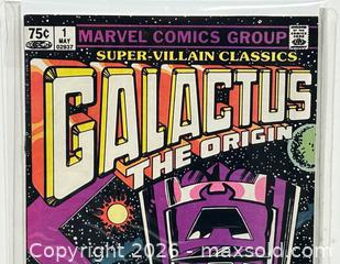 MaxSold Auction: Marvel Super-Villain Classics: Galactus The Origin #1 Comic - Burlington (Ontario, Canada) SELLER MANAGED Estate Sale Online Auction - Fairview Street (STORAGE)