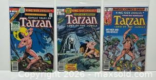 MaxSold Auction: Marvel Tarzan King-Size Annuals #1-3 Comics - Burlington (Ontario, Canada) SELLER MANAGED Estate Sale Online Auction - Fairview Street (STORAGE)
