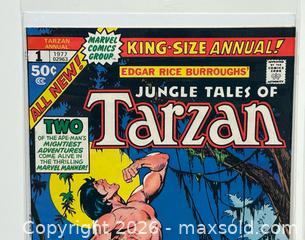 MaxSold Auction: Marvel Tarzan King-Size Annuals #1-3 Comics - Burlington (Ontario, Canada) SELLER MANAGED Estate Sale Online Auction - Fairview Street (STORAGE)
