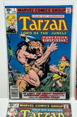 MaxSold Auction: Marvel Tarzan Lord of the Jungle Comics X 4 - Burlington (Ontario, Canada) SELLER MANAGED Estate Sale Online Auction - Fairview Street (STORAGE)