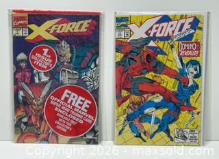 MaxSold Auction: Marvel X-Force #1 and #11 Comic - Burlington (Ontario, Canada) SELLER MANAGED Estate Sale Online Auction - Fairview Street (STORAGE)